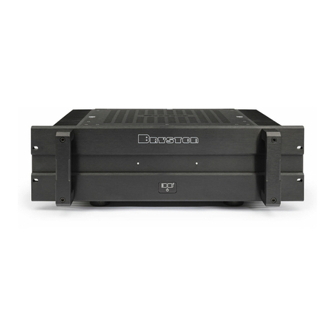 Bryston 3B Quick start guide