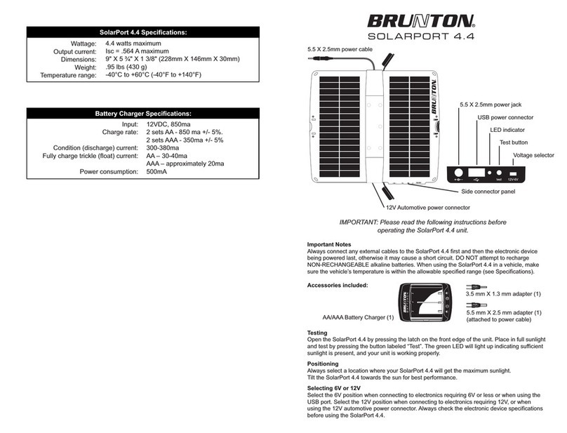 Brunton SolarPort 4.4 User manual