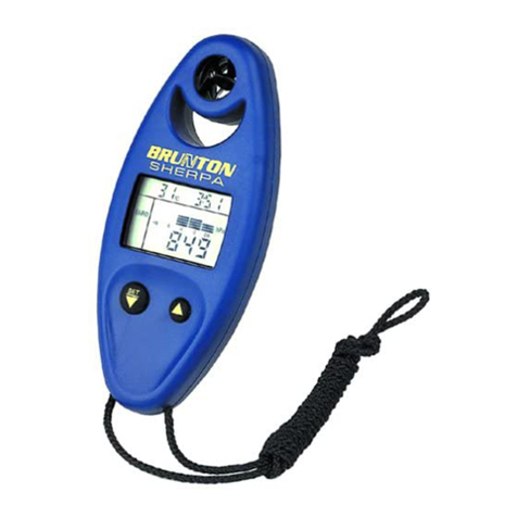 Brunton Sherpa operating instructions
