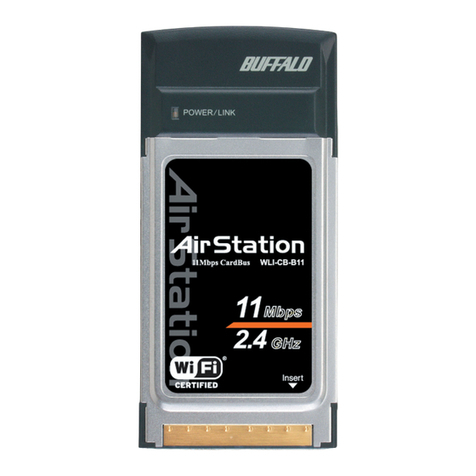 Buffalo AirStation WLI-CB-B11 User manual