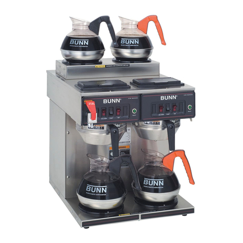Bunn CWT TWIN Instruction and safety manual