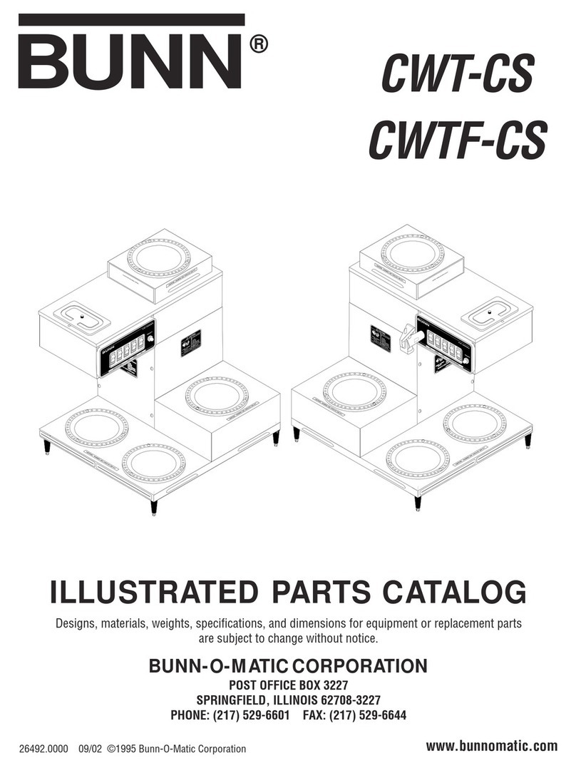 Bunn CWT-CS Instruction Manual