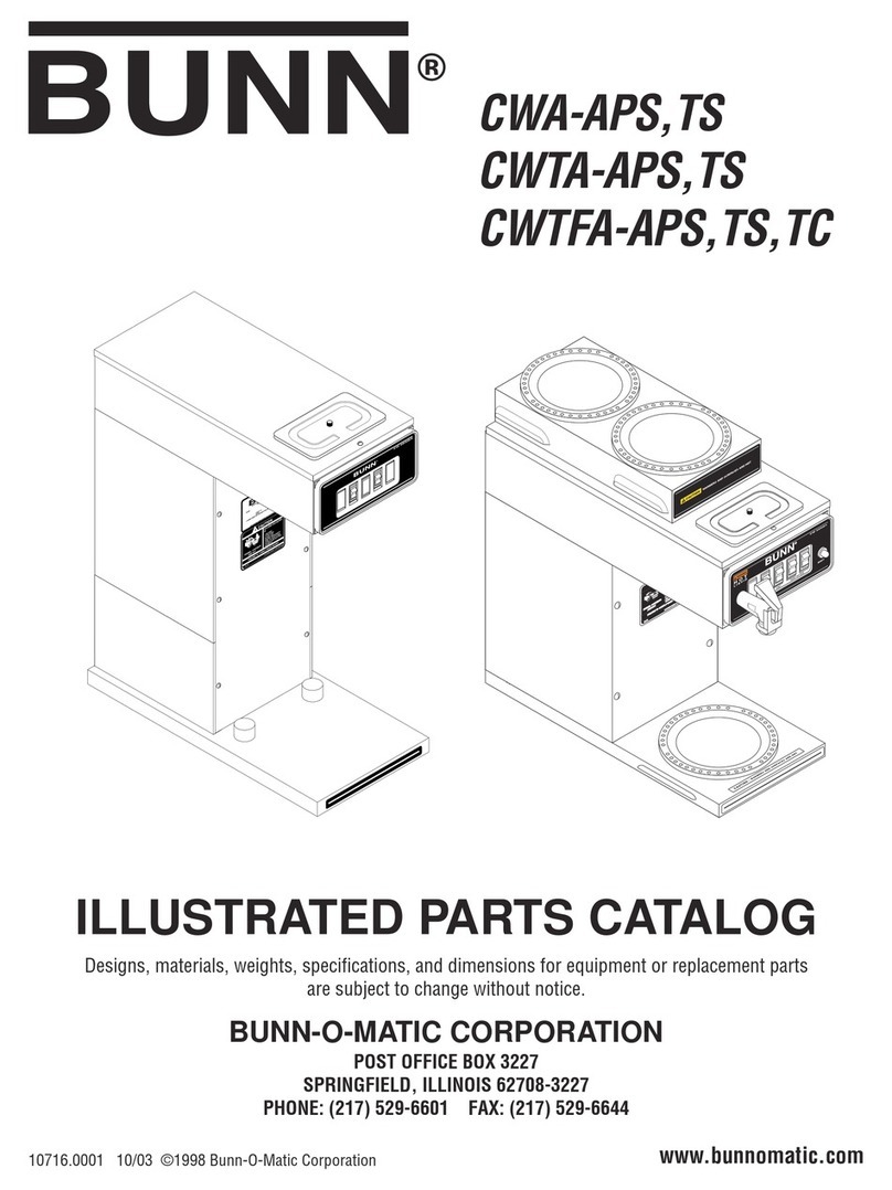 Bunn CWA-APS Instruction Manual
