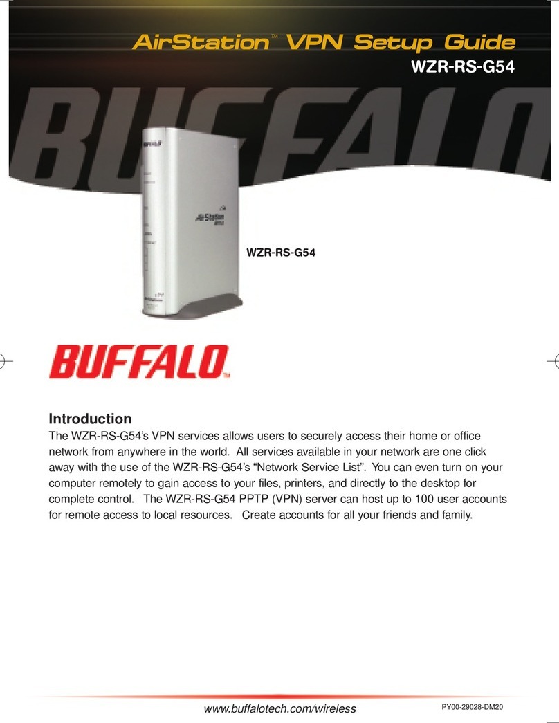 Buffalo AirStation WZR-RS-G54 Setup guide Buffalo AirStation WZR-RS-G54 Setup guide