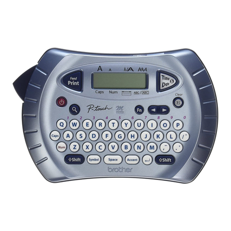 Brother P-touch PT-70 User manual