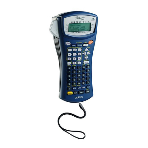 Brother P-touch PT-2460 User manual