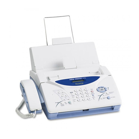 Brother 1270e IntelliFAX Fax User manual