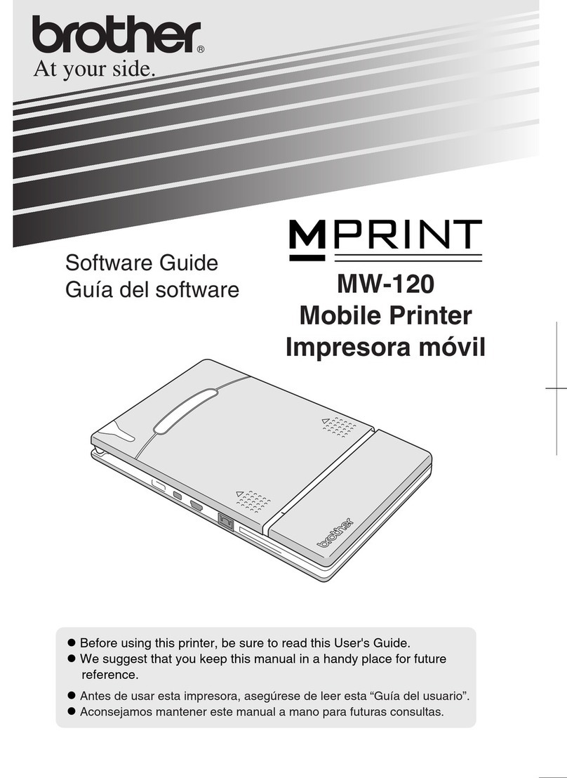 Brother m-PRINT MW-120 Quick start guide
