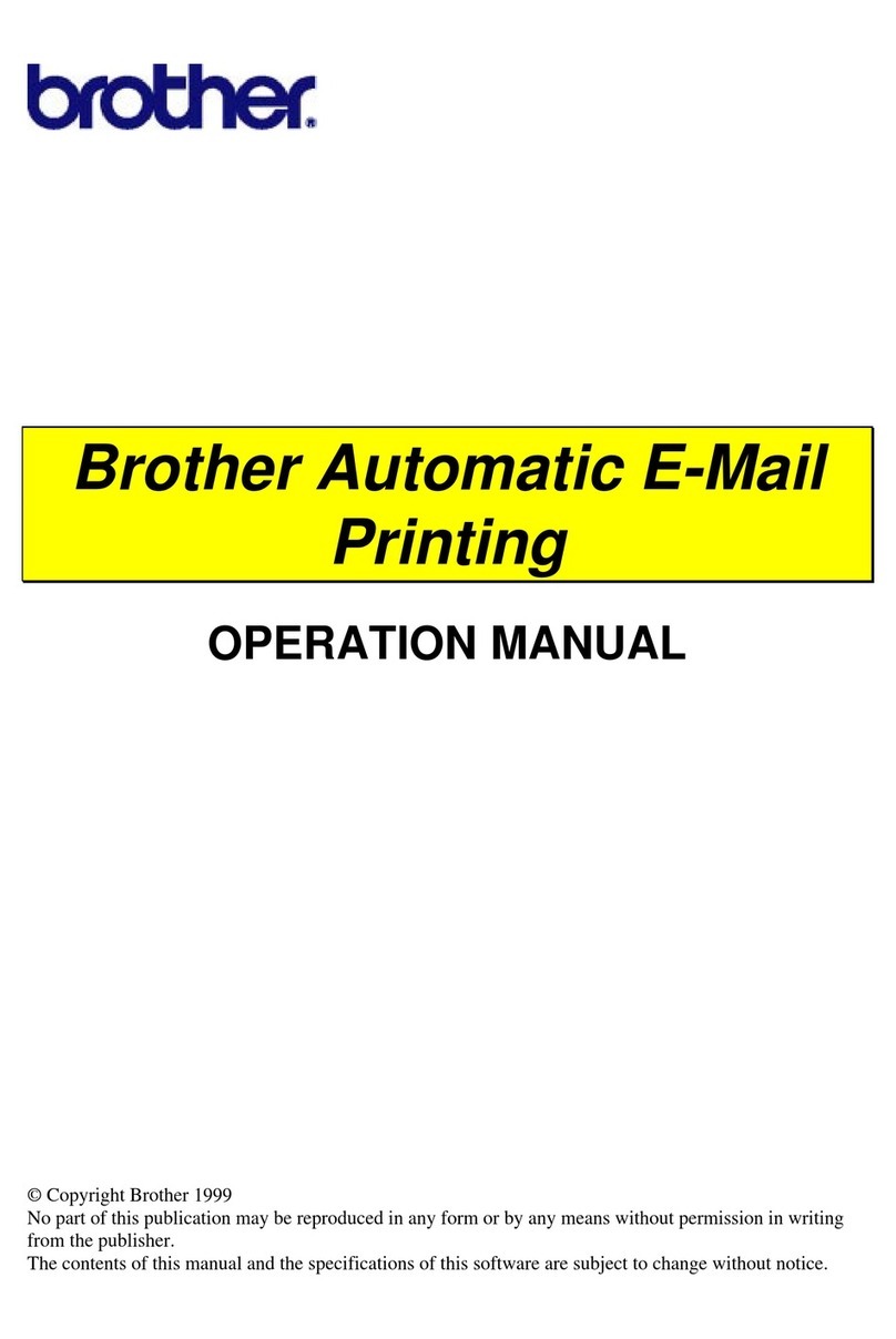 Brother HL-720 Operation manual Brother HL-720 Operation manual