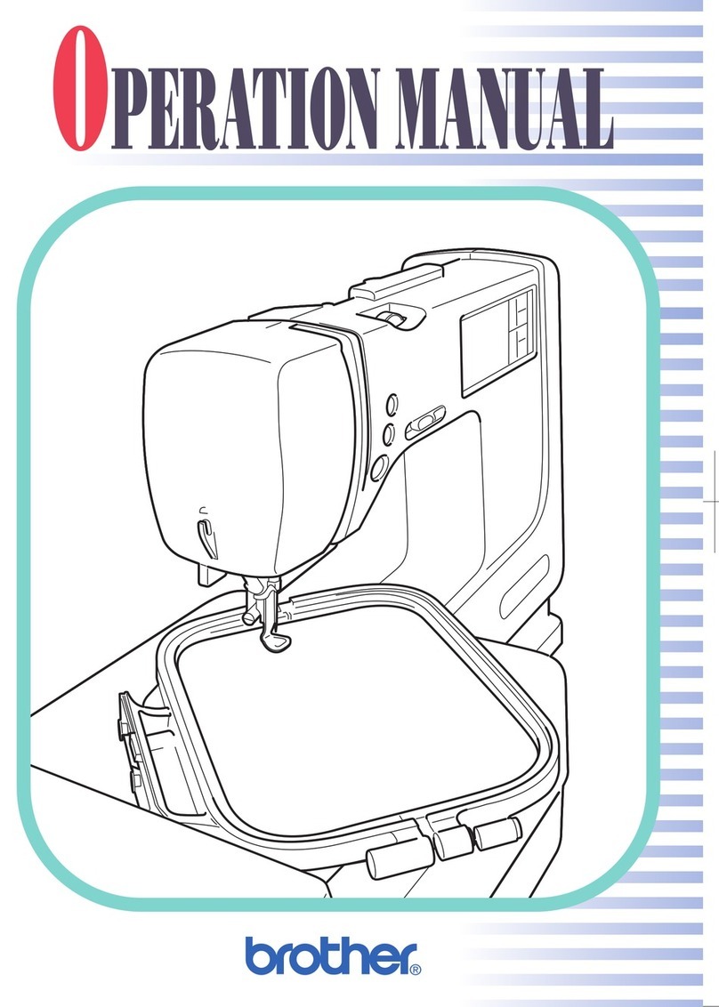 Brother PE-400D Operation manual