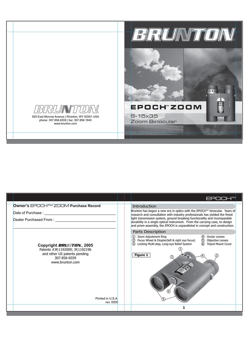 Brunton Epoch Zoom user guide