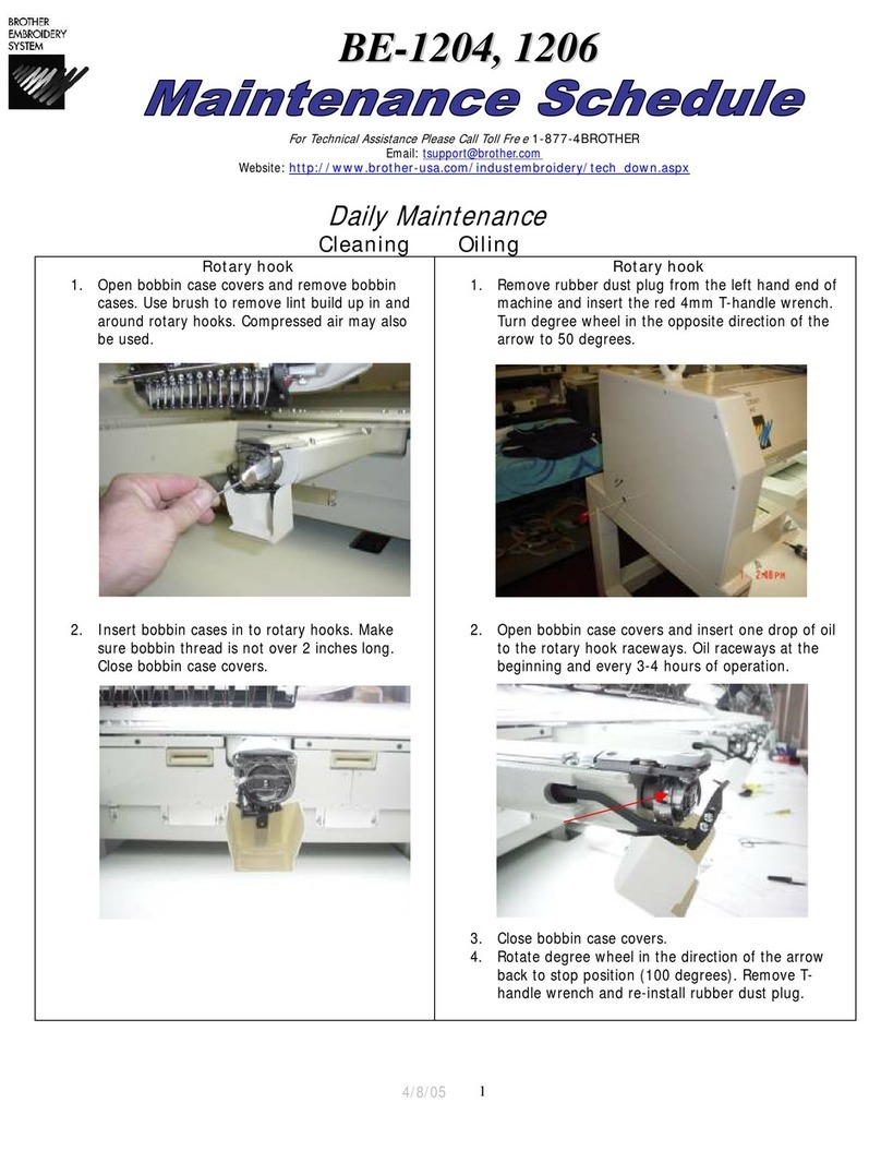 Brother BE-1204B Instructions for use Brother BE-1204B Instructions for use