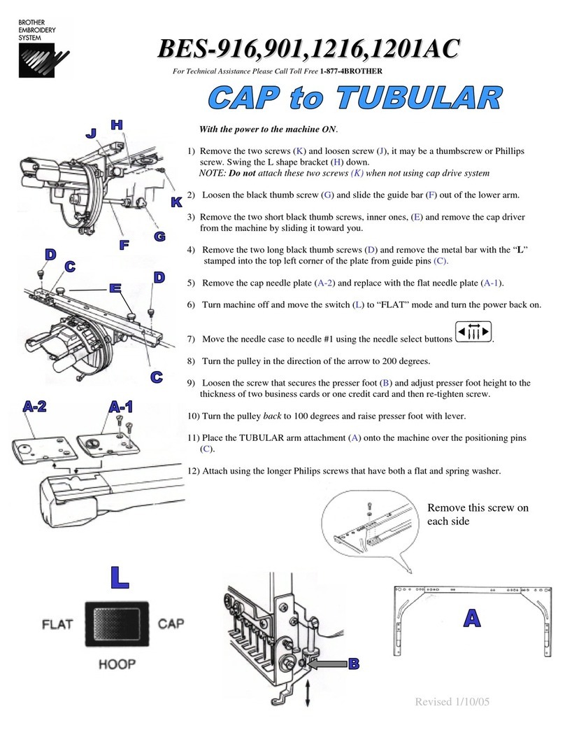 Brother BAS-416 User manual Brother BAS-416 User manual