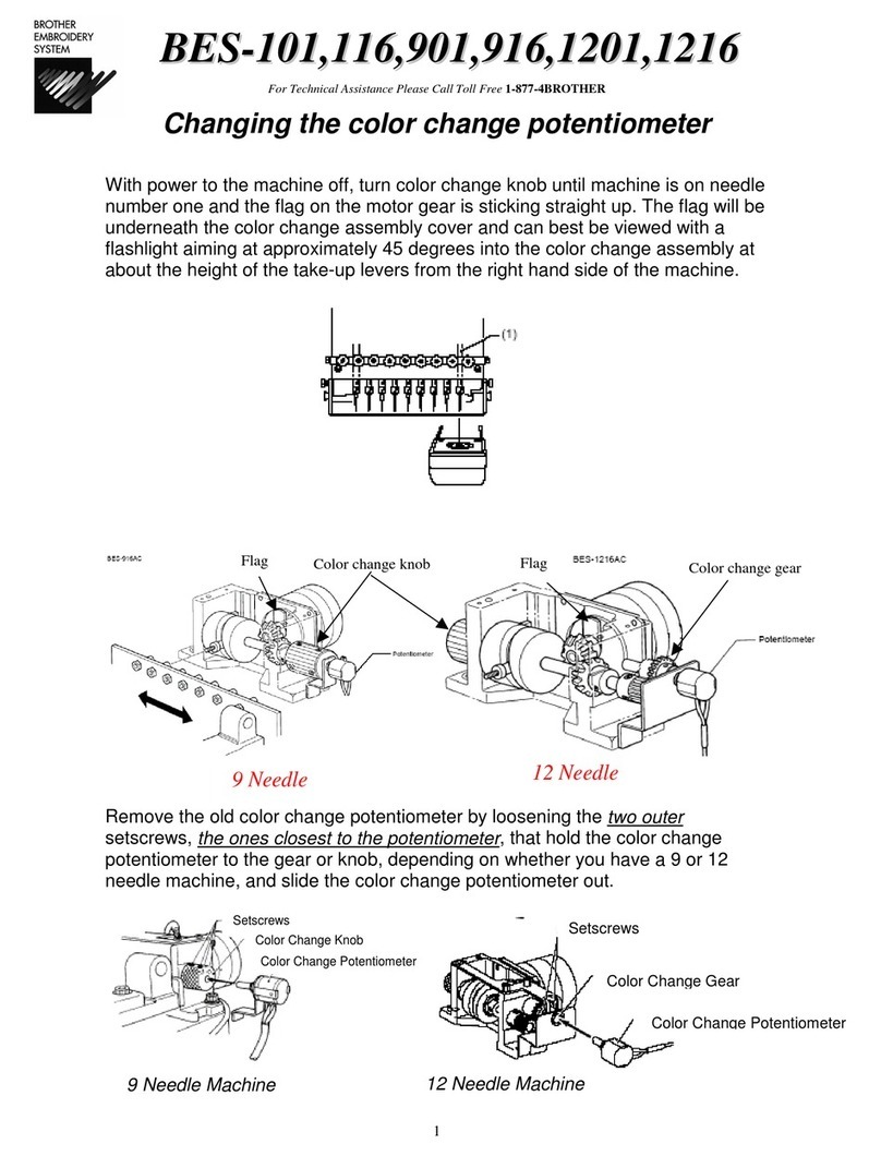 Brother BE-0901E PC Owner's manual Brother BE-0901E PC Owner's manual