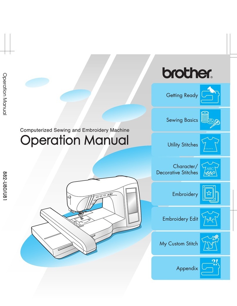 Brother Innov-is 2500D Operation manual