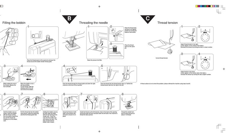 Brother LS-1217 Specification sheet