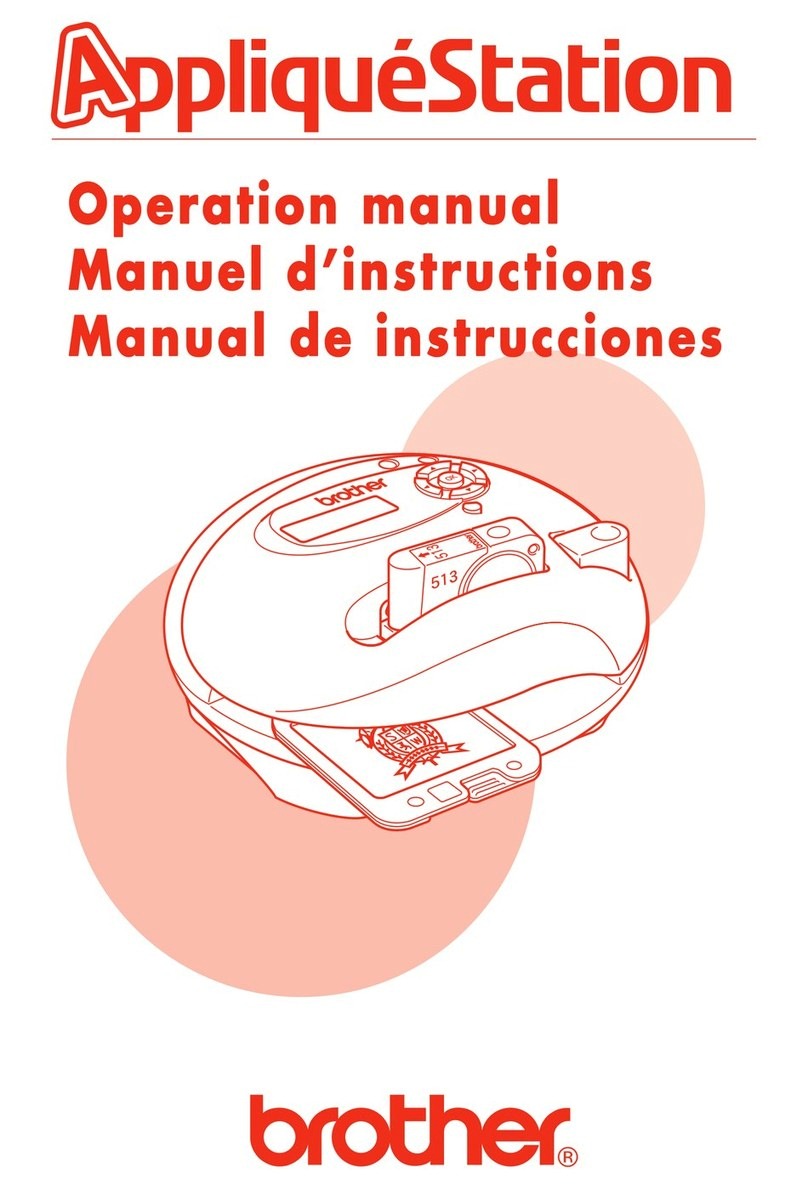 Brother E-100 Operation manual