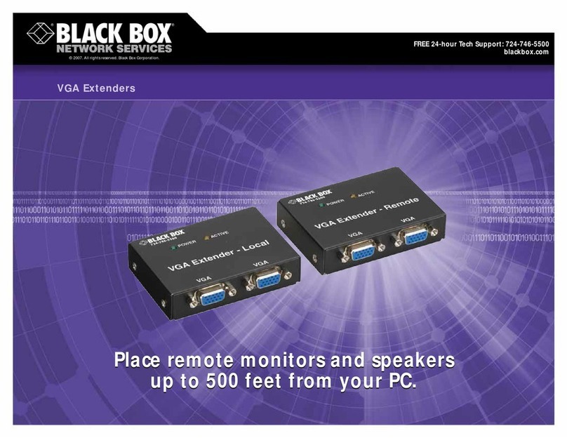 Black Box AC555A Specifications