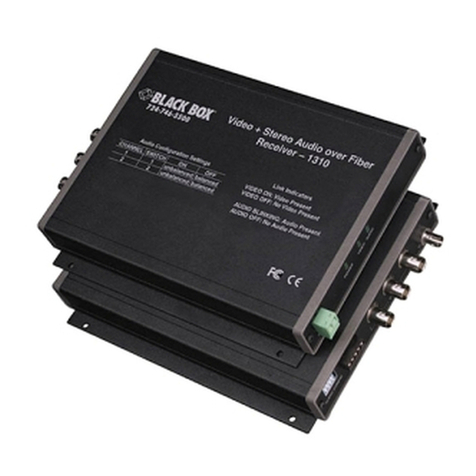 Black Box AC300A User manual