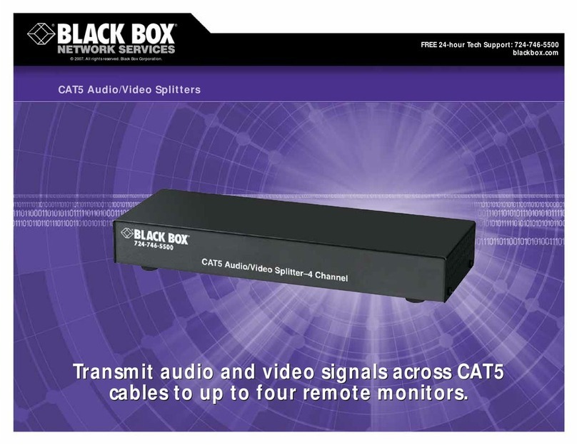 Black Box AC150A-4 User manual Black Box AC150A-4 User manual