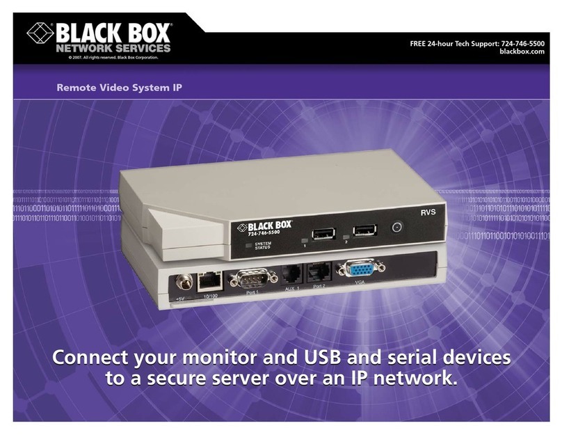 Black Box AC1059A Specifications