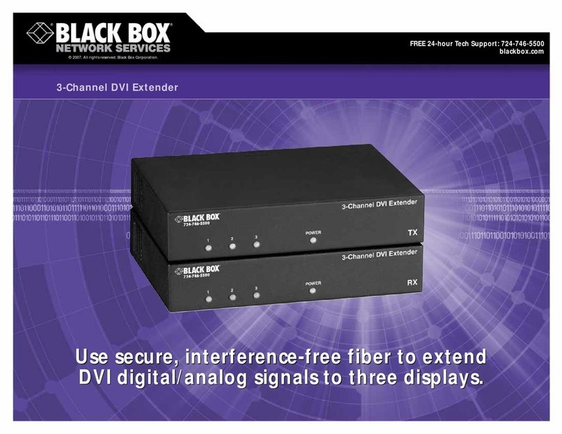 Black Box AC1070A User manual Black Box AC1070A User manual
