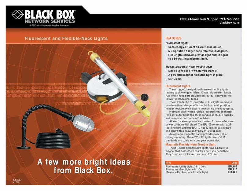 Black Box EPL100 Features