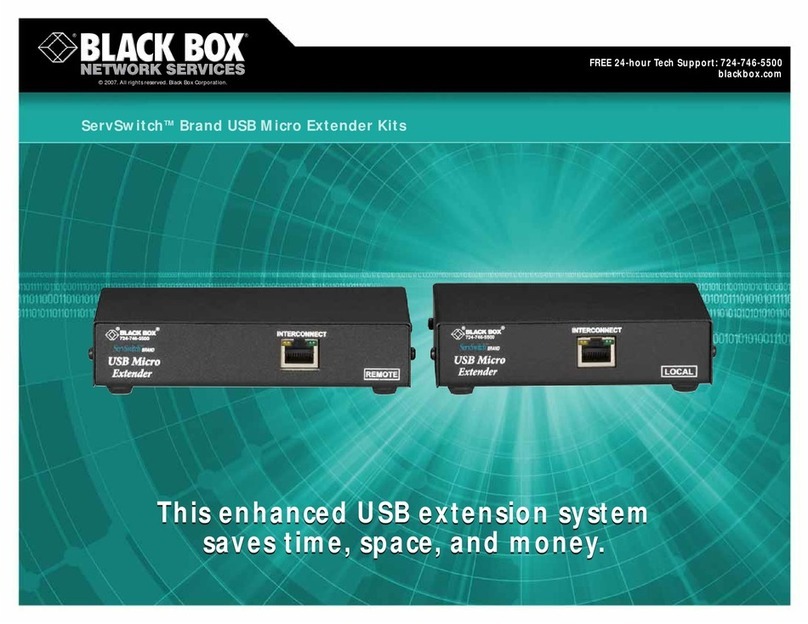 Black Box ServSwitch ACU4001A User manual