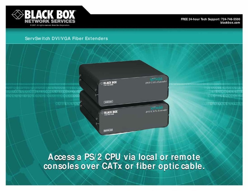 Black Box ServSwitch ACS253A-CT User manual