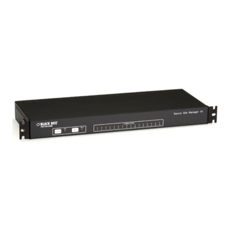 Black Box SW551A User manual