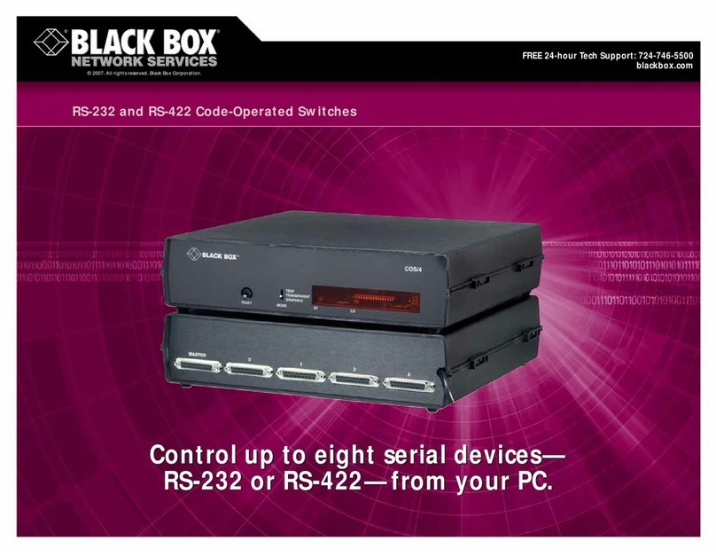 Black Box SW421A-R2 Specifications