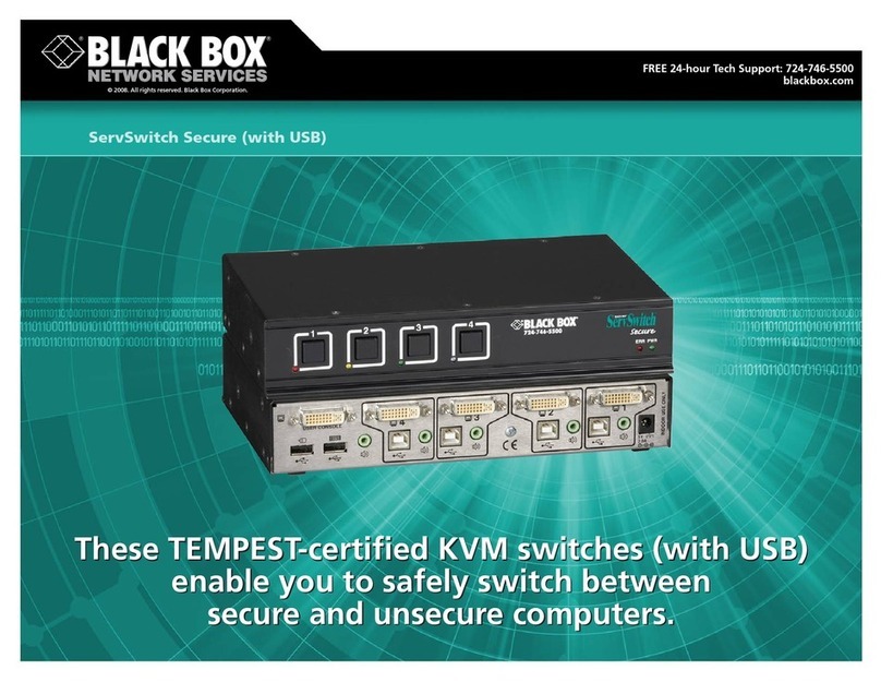 Black Box ServSwitch SW2007A-USB Specifications