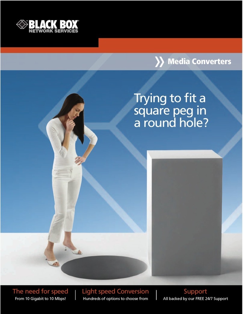Black Box LGB1005A-R2 User manual