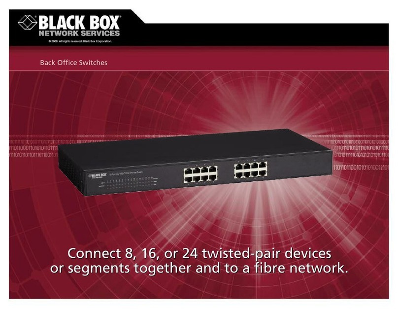 Black Box LGB2008A-R2 User manual