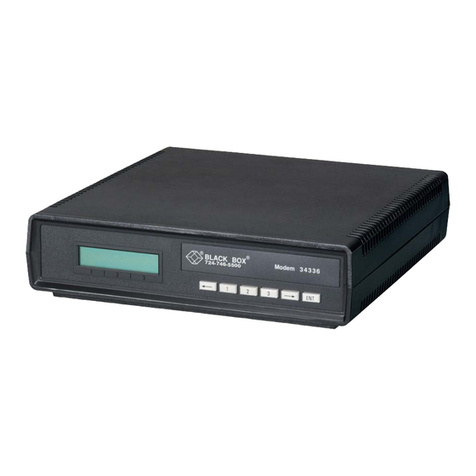 Black Box MD885A-R4 User manual