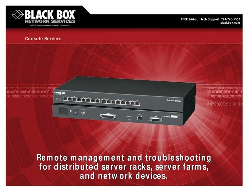 Black Box LS50116-R3 User manual