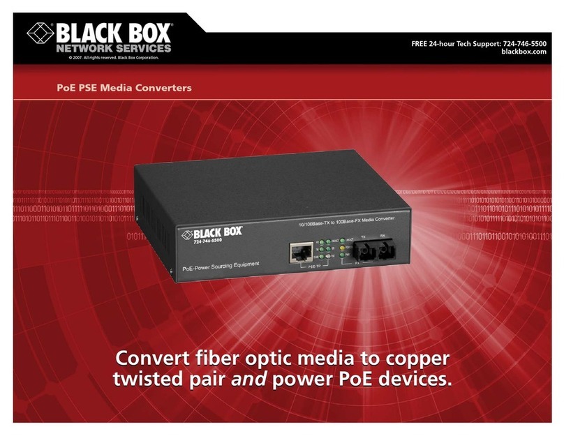 Black Box LPM600A User manual