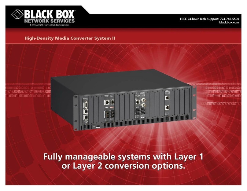 Black Box LMC5207A User manual