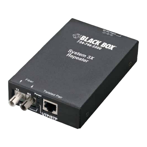 Black Box IC263A User manual