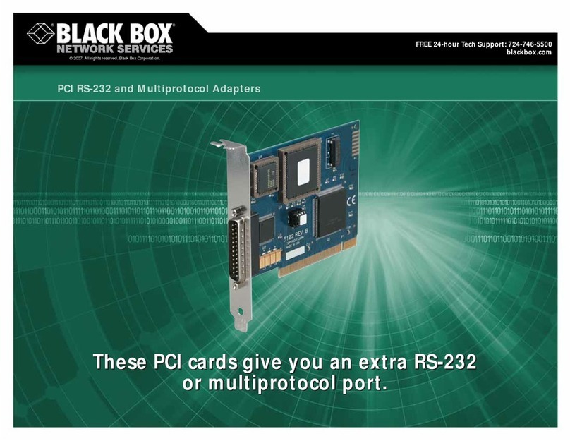 Black Box IC250C User manual