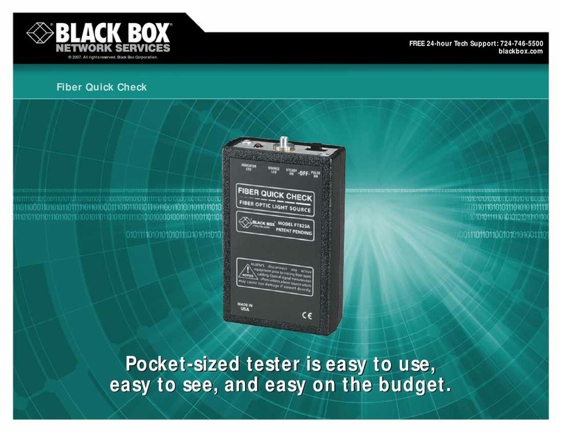 Black Box FT825A Specifications