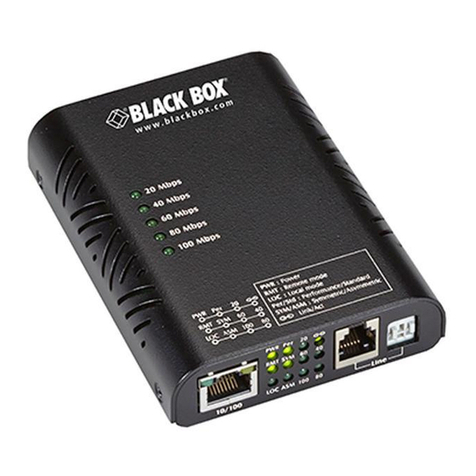Black Box LB300A-RACK User manual