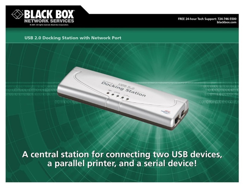 Black Box IC652A User manual