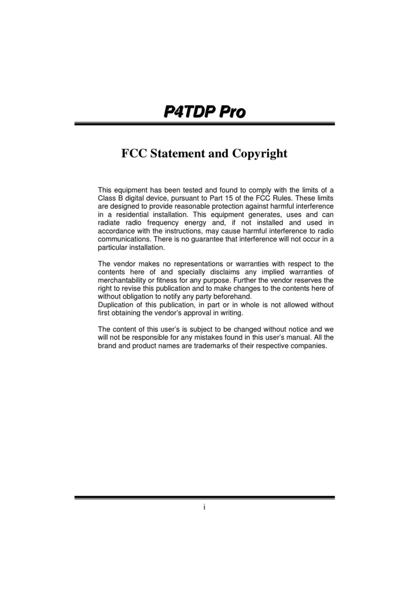 Biostar P4TDP Pro user guide
