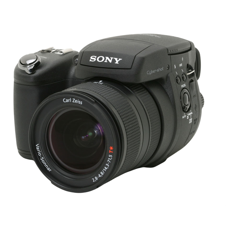 Sony DIGITAL STILL CAMERA DSC-R1 Operating instructions