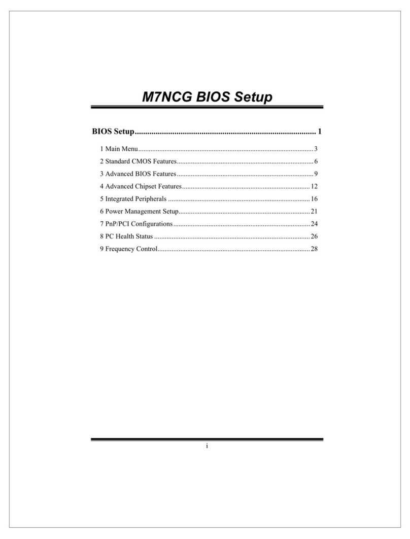 Biostar M7NCG User guide Biostar M7NCG User guide