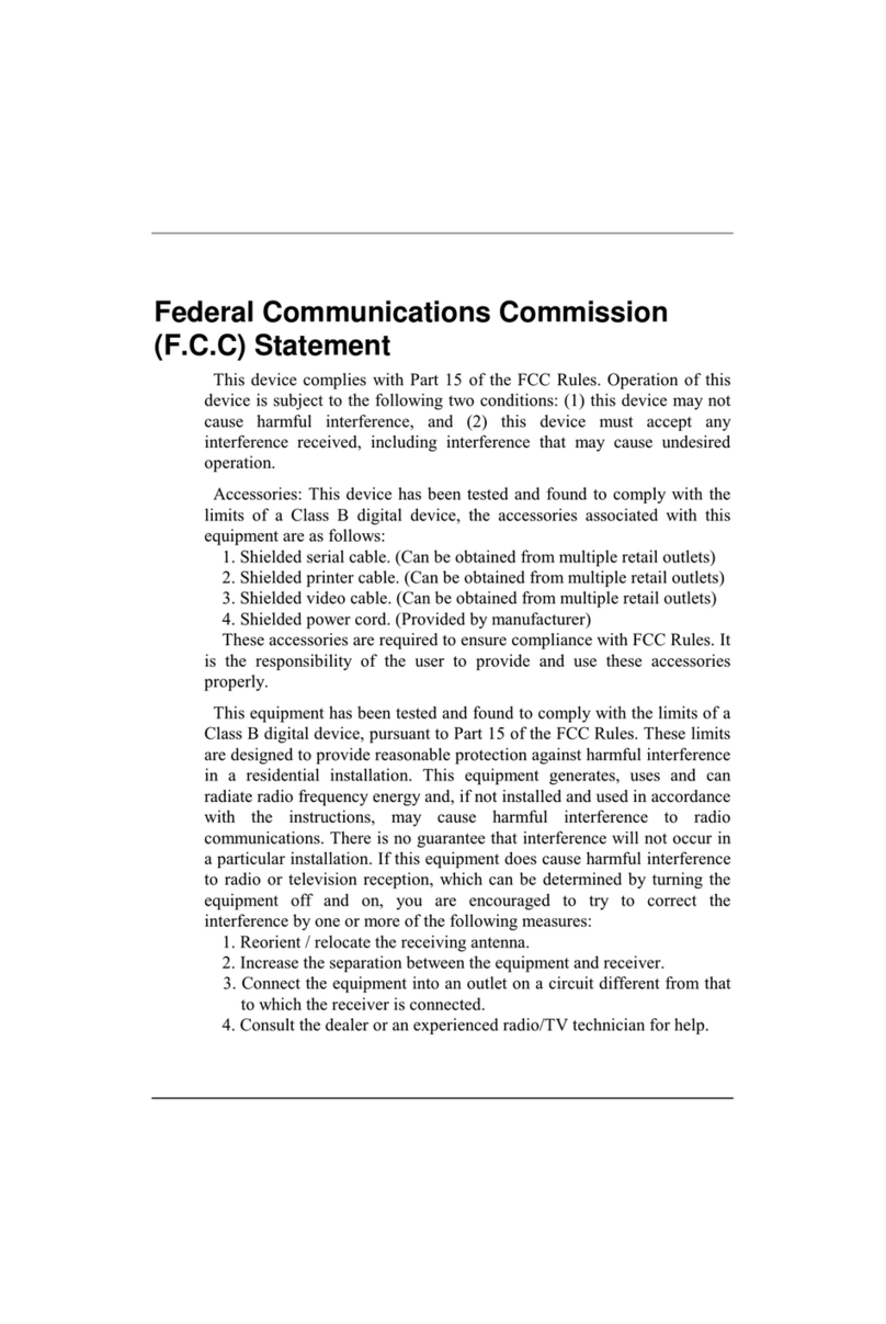Biostar M7MKB User manual