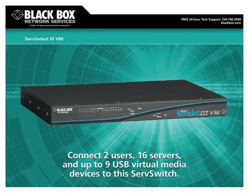 Black Box KV0216A Specifications