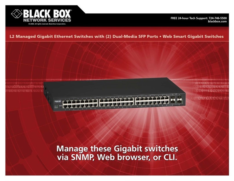 Black Box LGB1048A User manual
