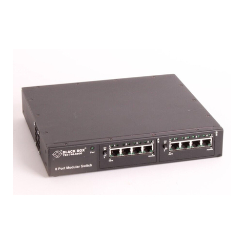 Black Box LE1401A User manual